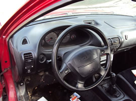 1994 ACURA INTEGRA HTBK, 1.8L LS 5SPEED, COLOR RED, STK A14161